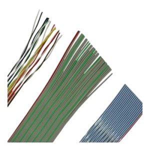 Halogen-free ribbon cables