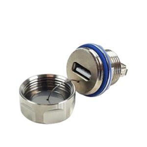 IP67 USB 2.0 type A socket