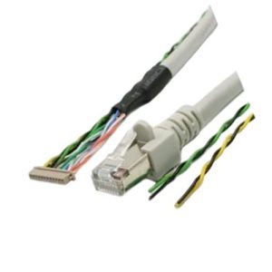 KAB-DF13-12-RJ45M-0500RK-RUG-LED