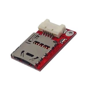 MicroSD card adapter up to 128 GB